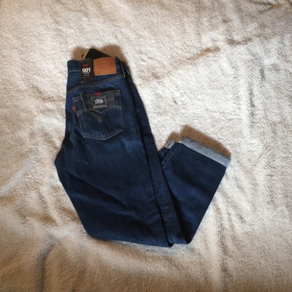 Denim skinny jeans